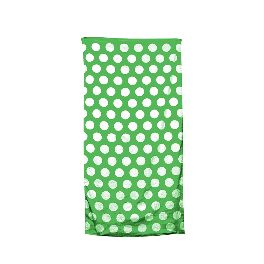 KPD:KELLY GREEN POLKA DOT