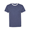 65:Navy Heather/ Chalk White