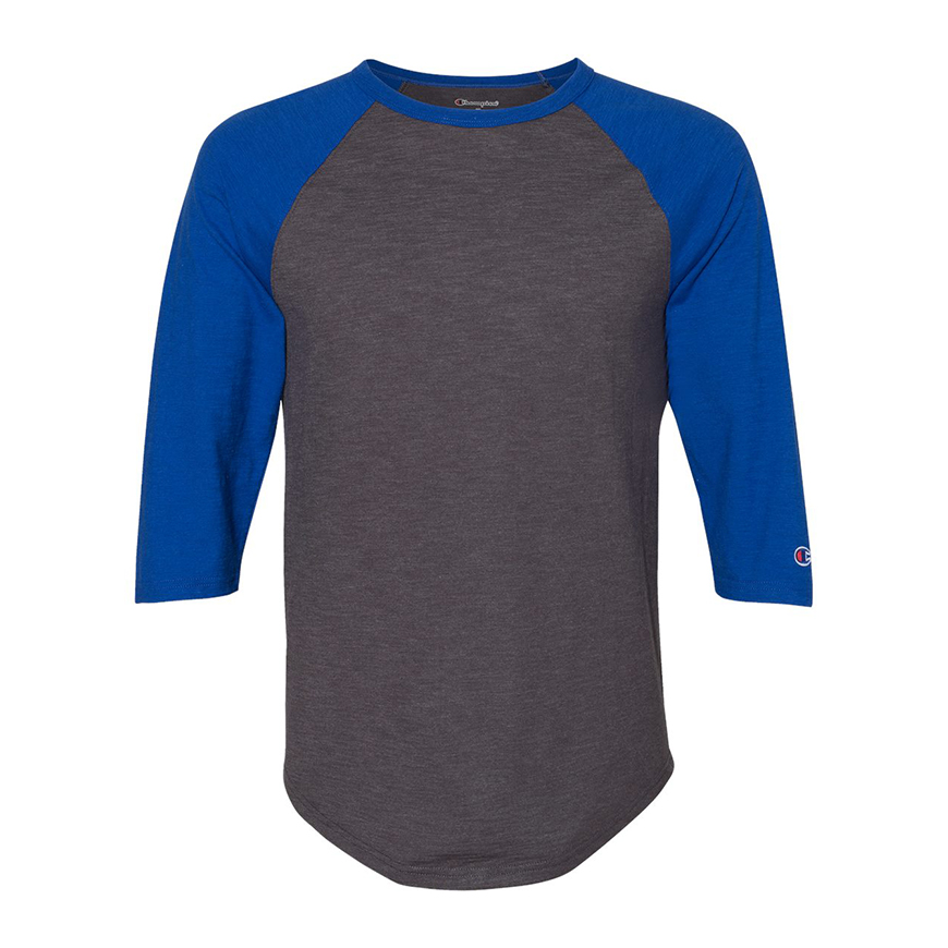 9:Charcoal Heather/ Athletic Royal