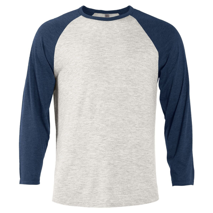 J29:OATMEAL HEATHER/NAVY HEATHER