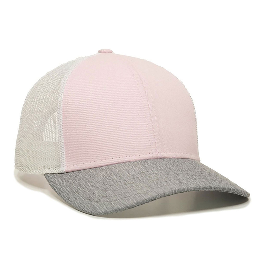 PWG:PINK/WHITE/HEATHER GREY