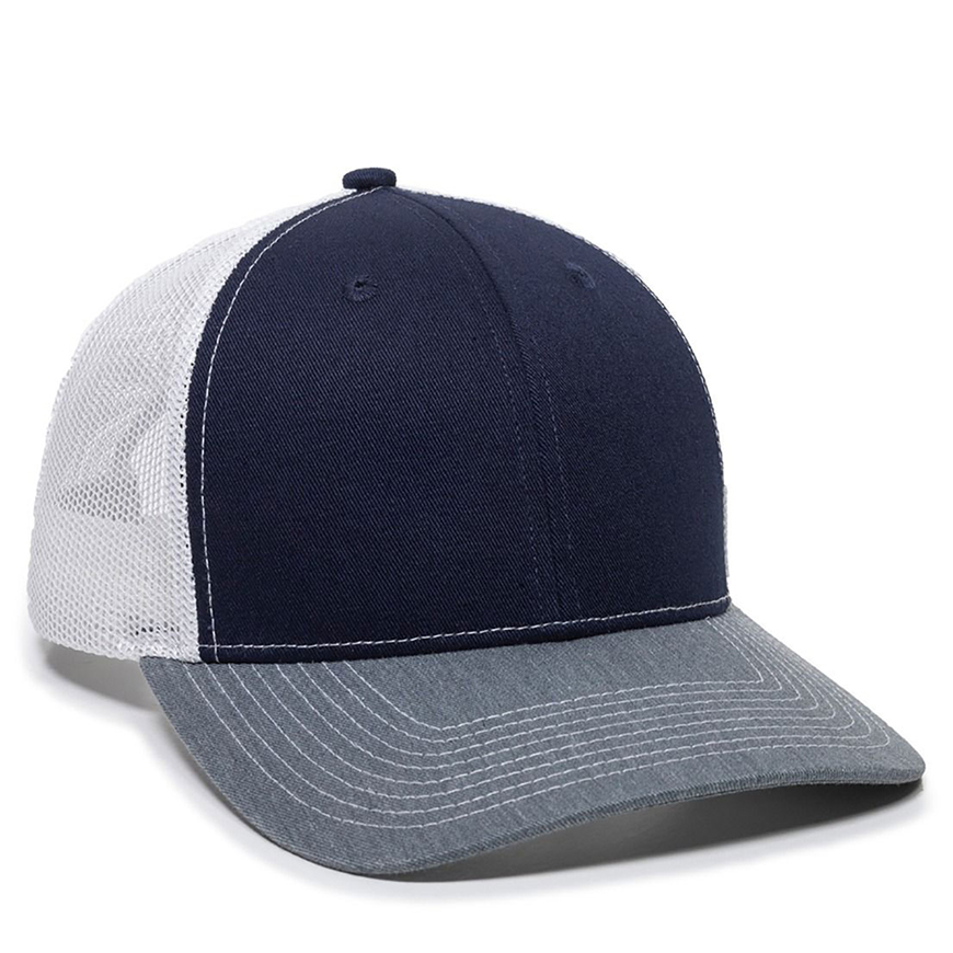 NHG:NAVY/WHITE/HEATHER GREY