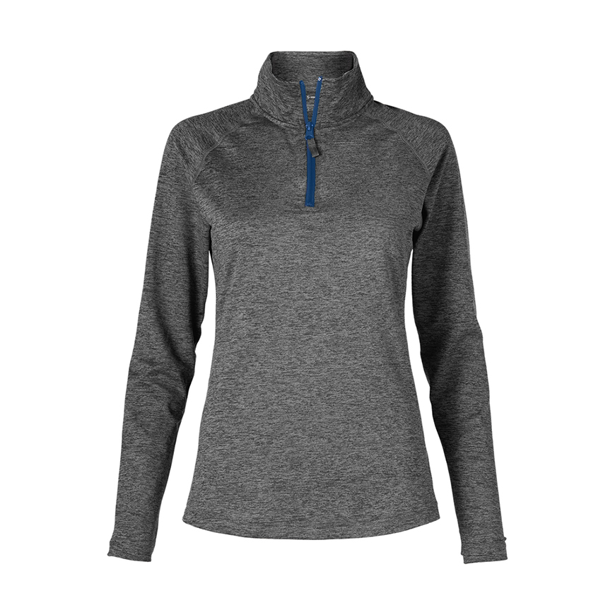 J90:GREY HEATHER/NAVY