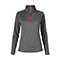 J91:GREY HEATHER/NEON PINK