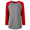 90H:GREY HEATHER/RED