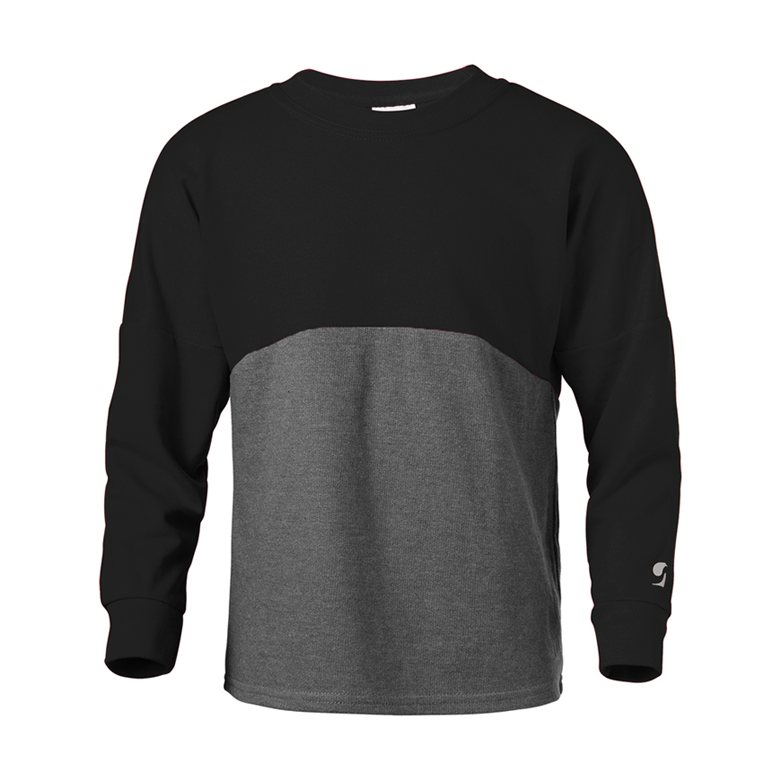 0GV:BLACK/GREY HEATHER