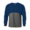 J97:NAVY/GREY HEATHER