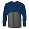 J97:NAVY/GREY HEATHER