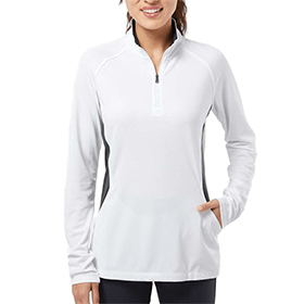 Adidas - Women's Lightweight Quarter-Zip Pullover - A281: AD-A281