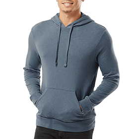 Alternative - Challenger Lightweight Eco-Washed French Terry Hooded Pullover - 9595ZT: AL-9595ZT