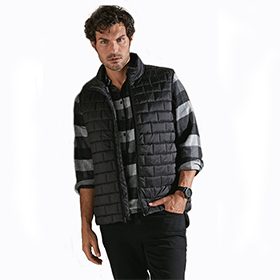 Burnside Element Puffer Vest: BU-8703