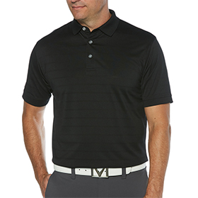 Callaway Men's Ventilated Striped Polo: CA-CGM451