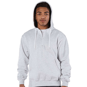 Champion - Cotton Max Hooded Quarter-Zip Sweatshirt - S185: CH-S185