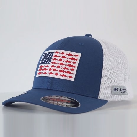 Columbia - PFG Fish Flag Mesh™ Flexfit Cap - 183681: CO-183681