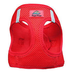 American River Solid Ultra Choke Free Dog Harness  Red: DD-10356