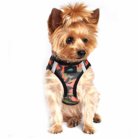 American River Choke Free Dog Harness Camouflage Collection  Orange Camo: DD-60944