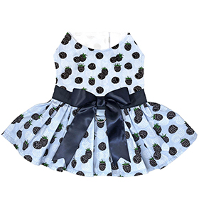 Blackberries Dog Dress with Matching Leash: DD-78556