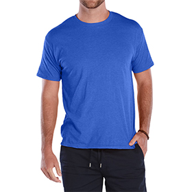 Delta Ringspun Adult 4.3 oz Athletic Fit Tee: DE-18100