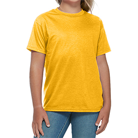 Delta Dri Youth 30/1's Retail Fit Short Sleeve Tee: DE-65359