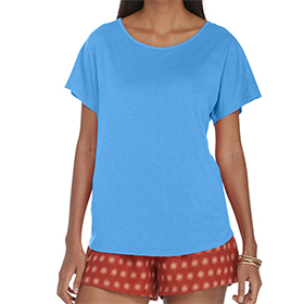 Delta Platinum Ladies' CVC Dolman Tee: DE-P505C