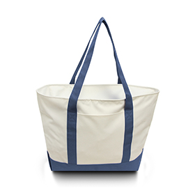 Liberty Bags Giant Zipper Boat Tote: LI-7006