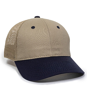 Outdoor Cap Mid Crown Mesh Back Cap: OU-GL270M