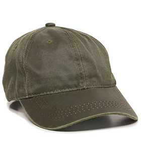 Outdoor Cap Weathered Cotton Solid Back Cap: OU-HPD605