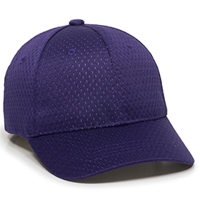 Outdoor Cap Retro Jersey Mesh Solid Back Cap: OU-JM123
