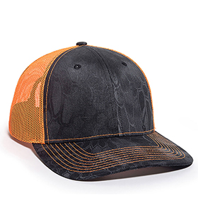 Outdoor Cap Ultimate Trucker Camo Cap: OU-OC771CAMO