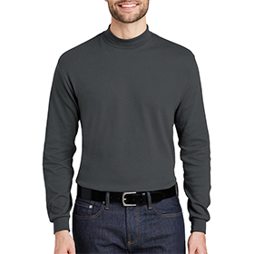 Port Authority Men Interlock Knit Mock Turtleneck: PO-K321