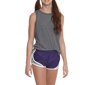 Soffe Girls Team Shorty Short: SO-081G