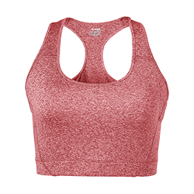 Soffe Dri Curves Team Heather Sports Bra: SO-1227C