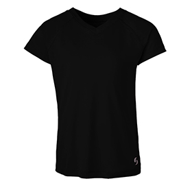 Soffe Dri Girls Performance V-neck tee: SO-1505G