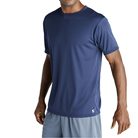 Soffe Adult Short Sleeve Poly Base Layer Tee: SO-1535MU