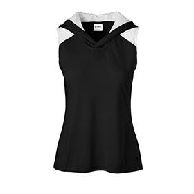 Soffe Womens Short Sleeve Hoodie: SO-1760V