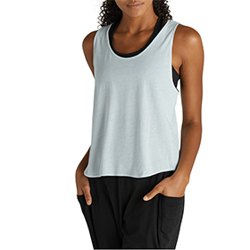 Soffe Womens Dance Crop Tank: SO-1824V