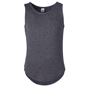 Soffe Girls Fashion Rib Tank: SO-1952G