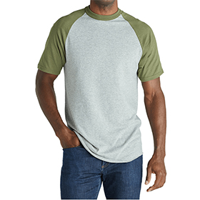 Soffe Adult Short Sleeve Baseball Tee: SO-208M