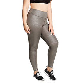 Soffe Curves Metallic Legging: SO-4127C