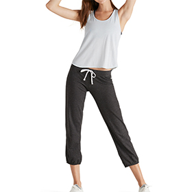 Soffe Womens French Terry Capri Pant: SO-5372V