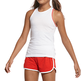 Soffe Girls Core Racerback Tank: SO-6509G