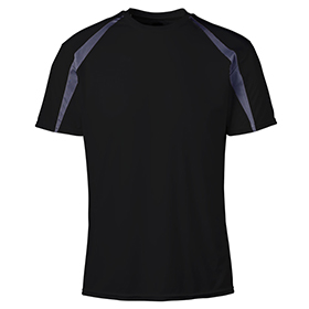 Soffe Adult Colorblock Performance Tee: SO-6824M