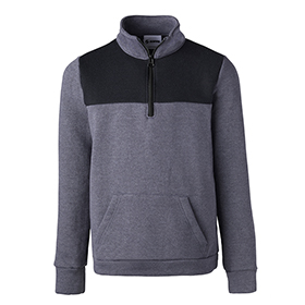 Soffe Girls Colorblock Mock Neck Pullover: SO-7426G