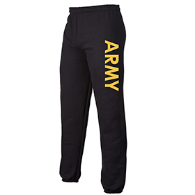 Soffe Adult Classic Sweatpant with Army Logo: SO-9041000036