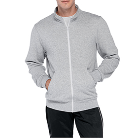 Soffe Adult Full Zip Mock Neck Sweatshirt: SO-9310M