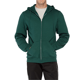 Soffe Adult Classic Zip Hooded Sweatshirt: SO-9377