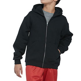 Soffe Youth Classic Zip Hooded Sweatshirt: SO-B9078