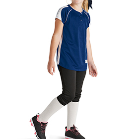 Soffe Intensity Girls Brushback Jersey: SO-N5131G