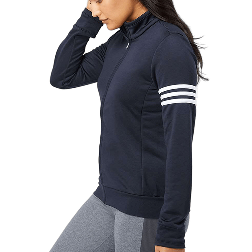 Adidas - Women's 3-Stripes French Terry Full-Zip Jacket - A191: AD-A191V1