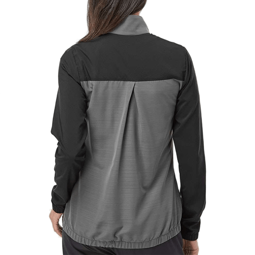 Adidas - Women's Heather Block Full-Zip Wind Jacket - A547: AD-A547V3